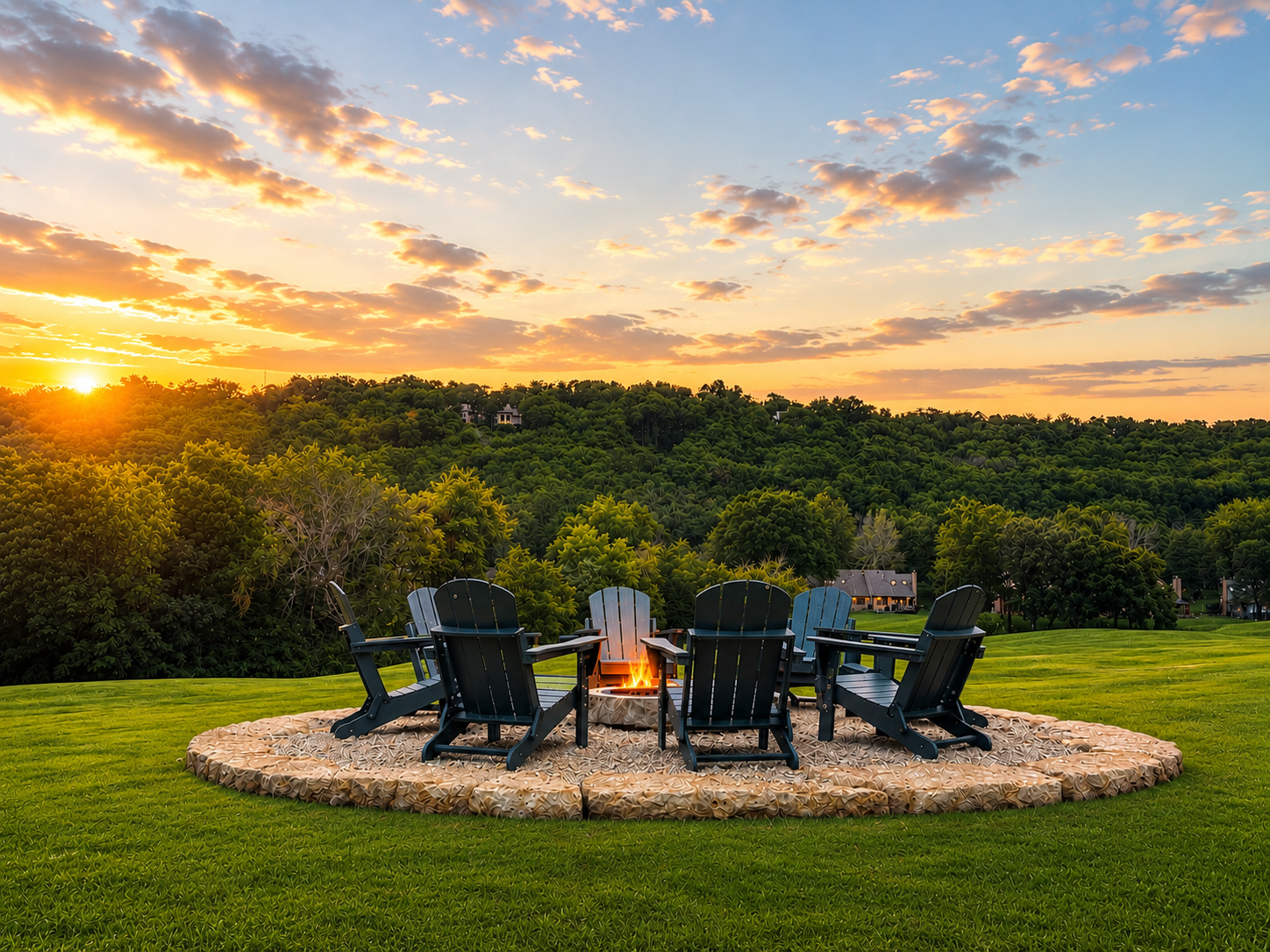 New outdoor firepit | hot tub | game rm | 6bd 6bth