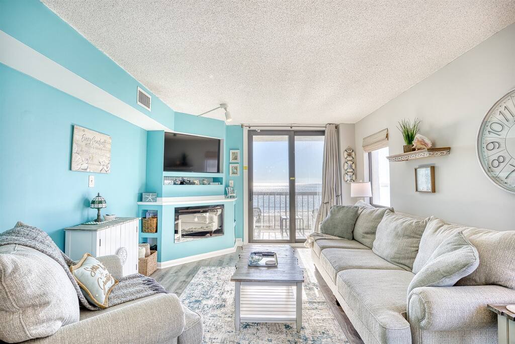 Oceanfrnt Waterpointe1 407 Balcony-3bd/2ba-Sleep6
