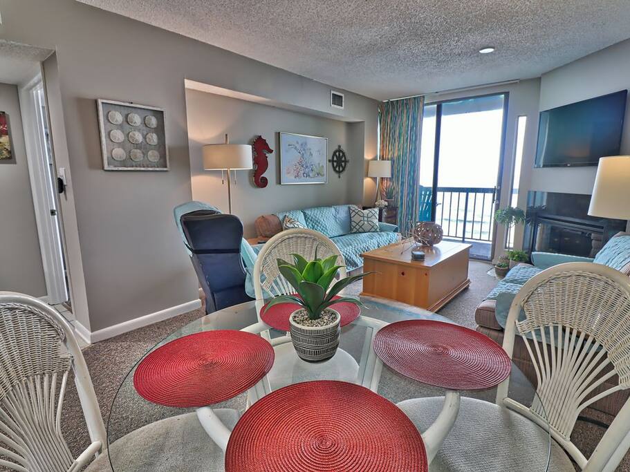 Oceanfrnt Waterpointe1 804 Balcony-3bd/2ba-Sleep6