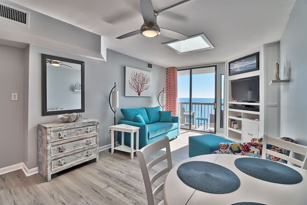 10% Discount-Oceanfront Top Floor 1br/1b-Sleep 3/4