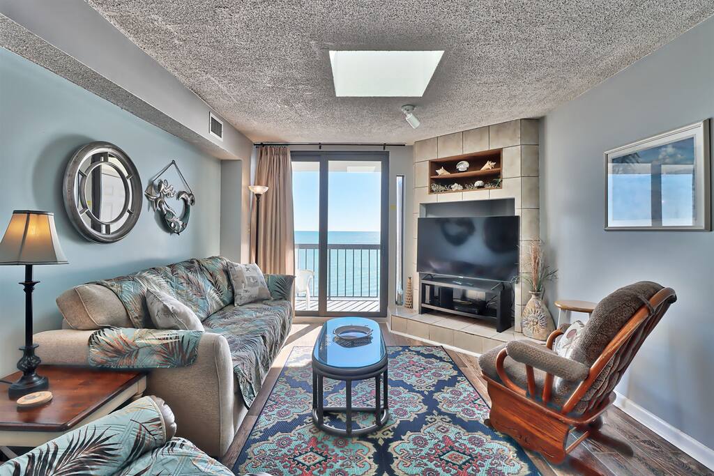 Oceanfrnt Waterpointe1 1004 Balcony-3bd/2ba-Sleep6
