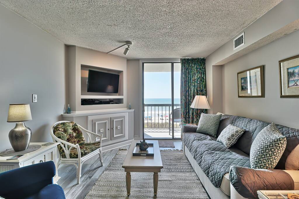 Oceanfrnt Waterpointe1 406 Balcony-3bd/2ba-Sleep6