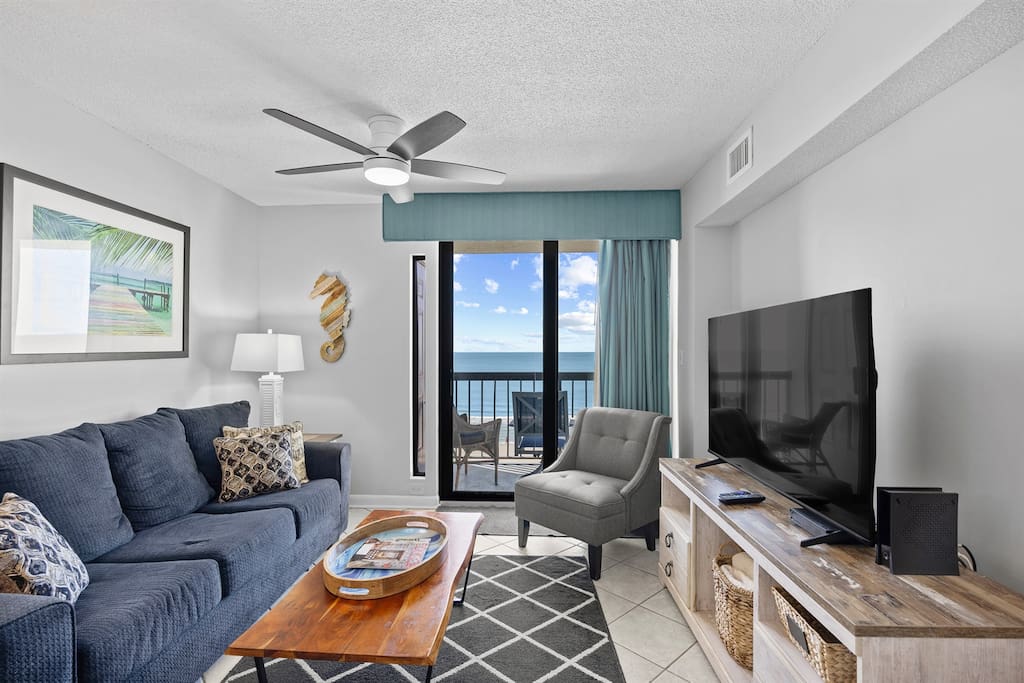 Oceanfrnt Waterpointe1 806 Balcony-3bd/2ba-Sleep6