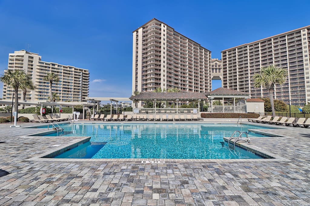 Ocean Creek Resort-2bed/2bath-Sleep 7-Pools-Gym