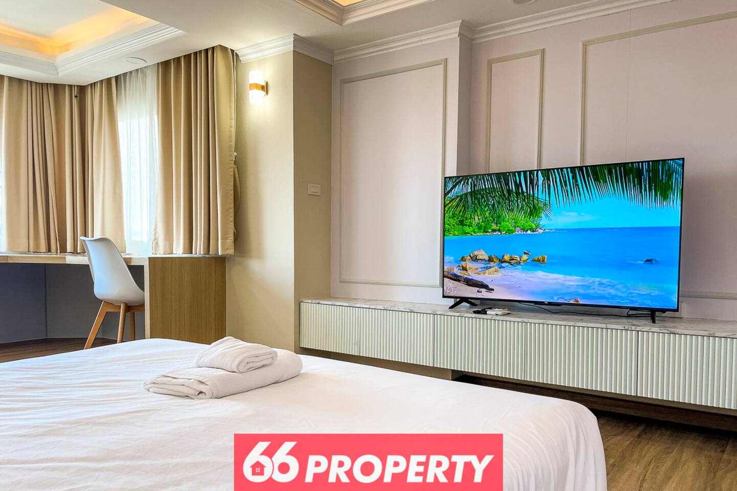 Modern Apartment at Nimman • Workspace • Kitchen