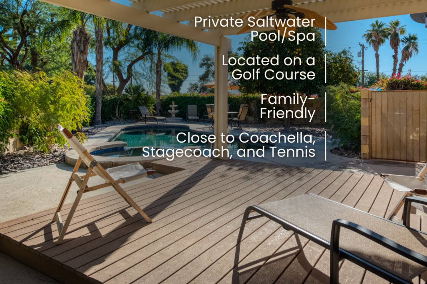 The comfort of home with the luxury of a resort.