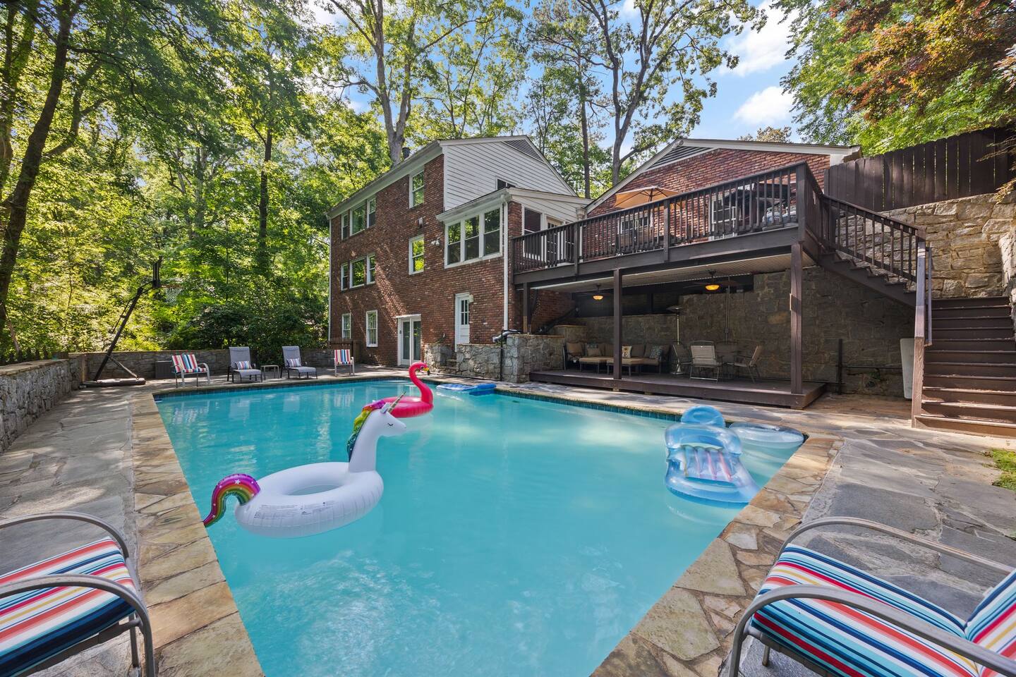 Spacious 5BR Buckhead Home w/ Pool & Yard