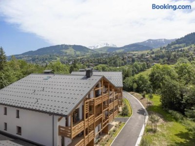 L'Altima Megève – apartment, terrace and residence wellness centre