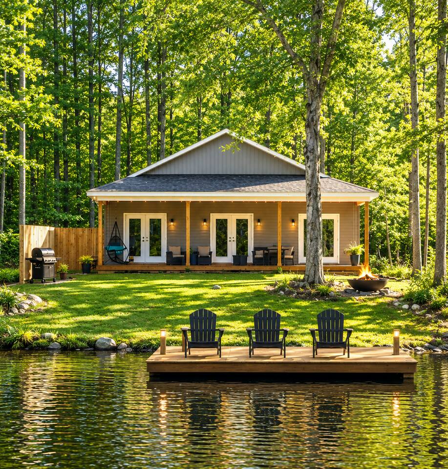 Creekside Cottage-kayaks/fire pit/pet friendly