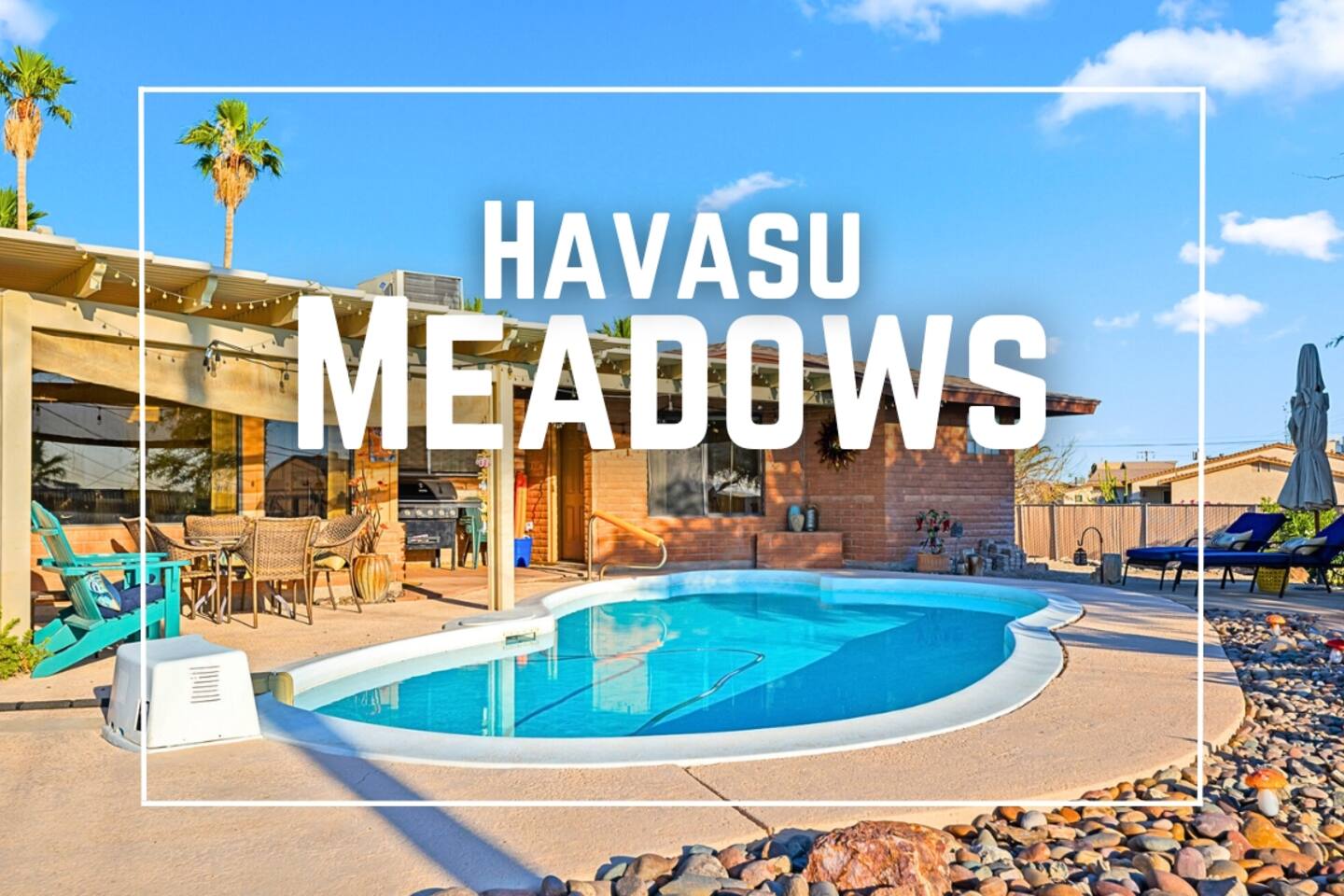 "Havasu Meadows" l 3bd l 3ba l Pool l BBQ
