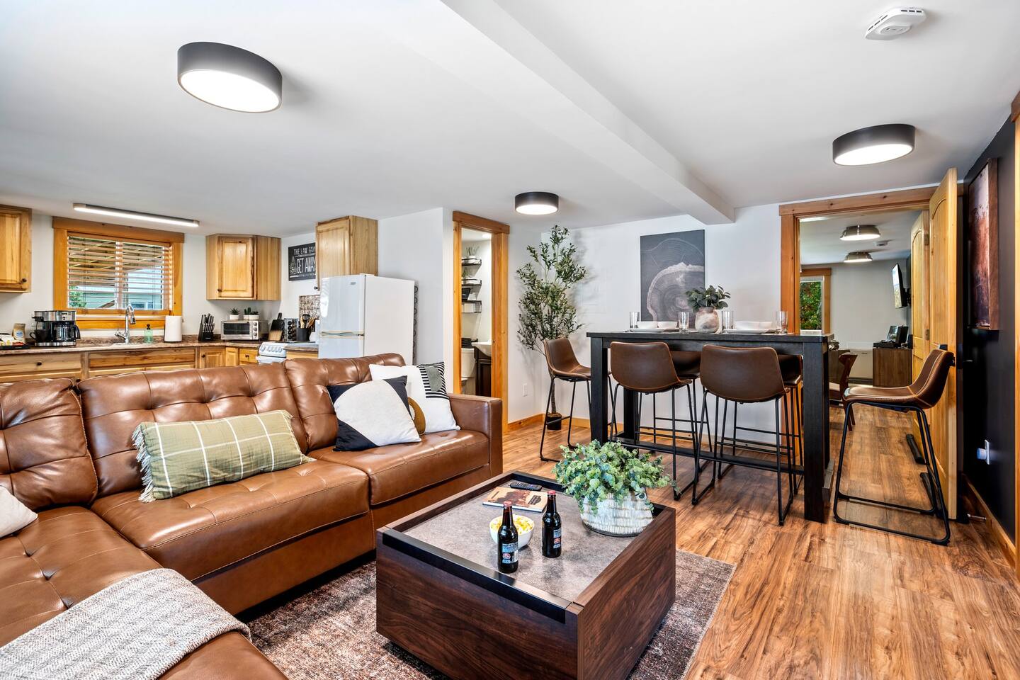 Mountain Basecamp, Snowmobile Trail + Sugarloaf