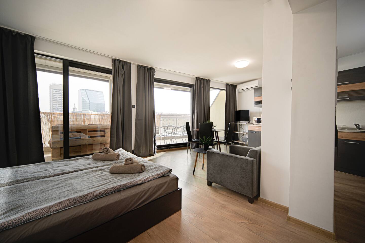 Panoramic Terrace City View Suite in Sofia Center