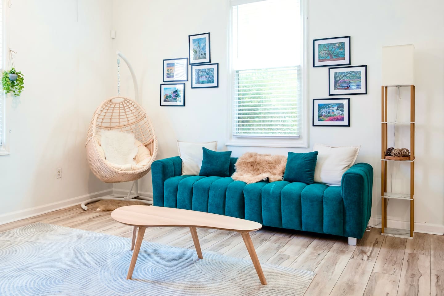 2BR Boho Chic Duplex・Near Tybee Island ・Savannah