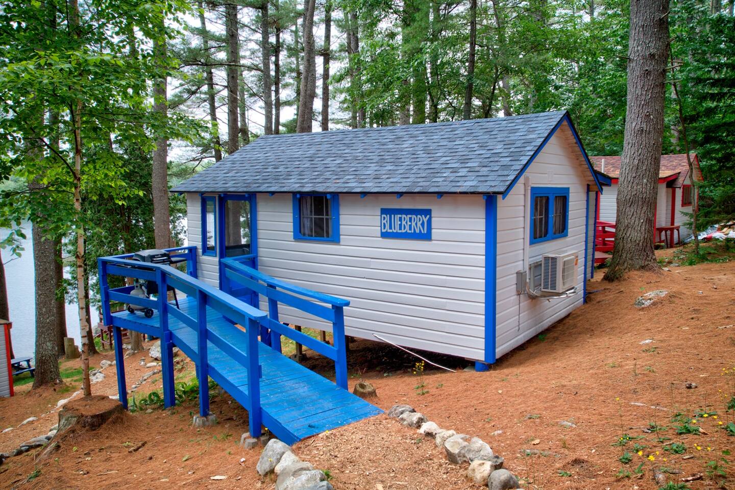 Lakefront Blueberry Tiny Cabin @ Getogether Stays