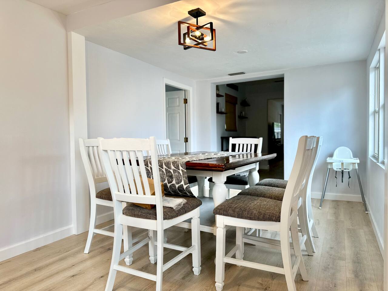 Dining table for the whole group