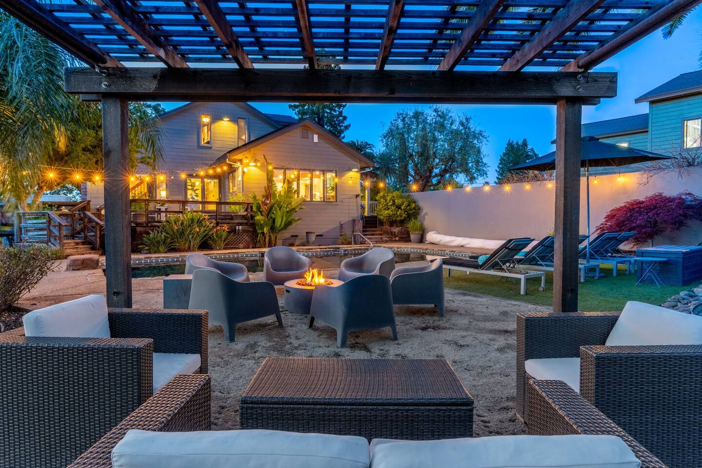 Fireside memories—Toast marshmallows with family and friends, enjoying laughter and warmth as the fire dances, creating the perfect evening retreat.