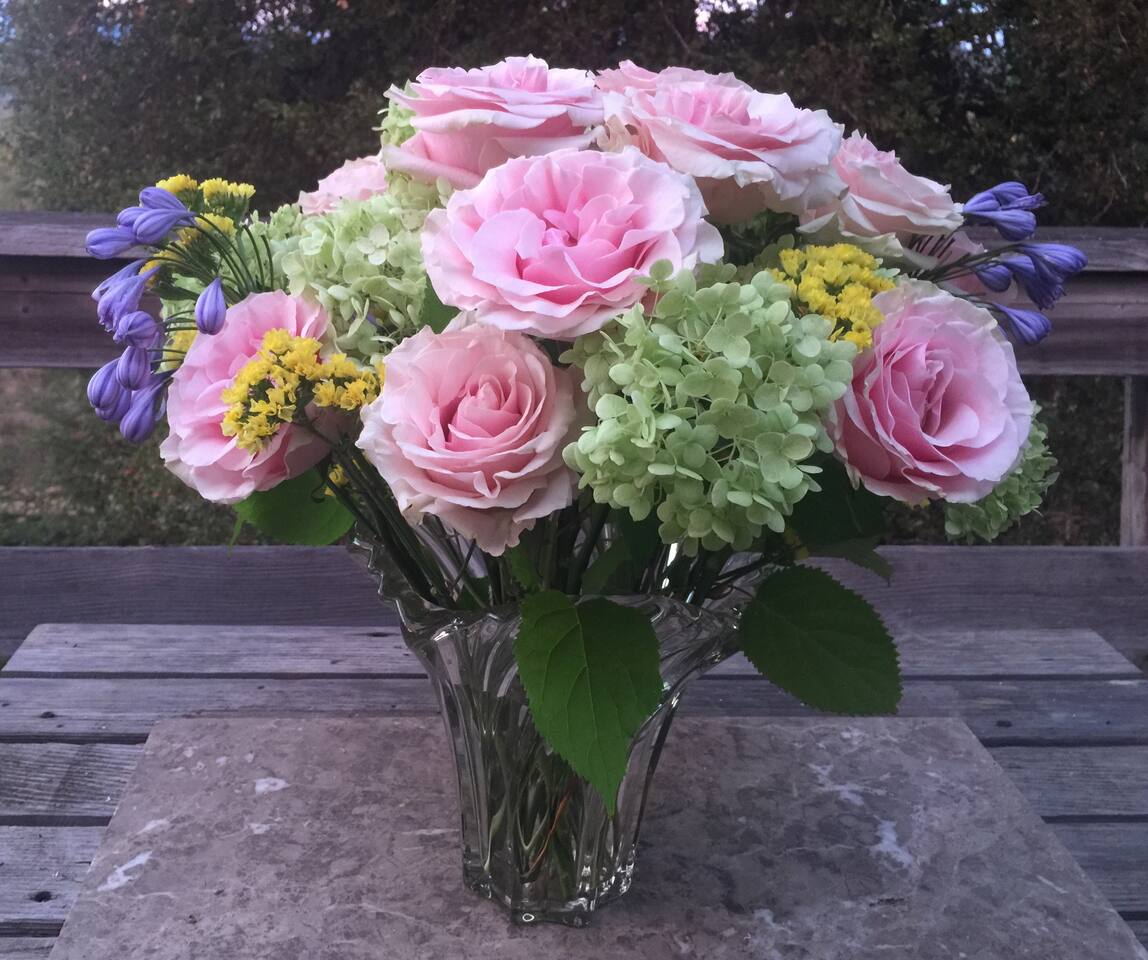 Bouquet to greet your arrival