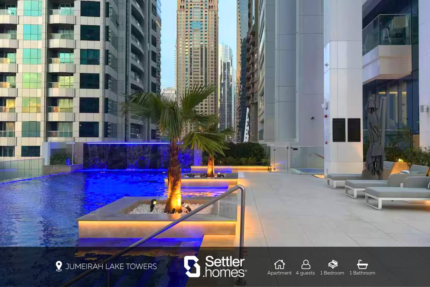 SettlerHomes | Upscale JLT Stay | Near Metro
