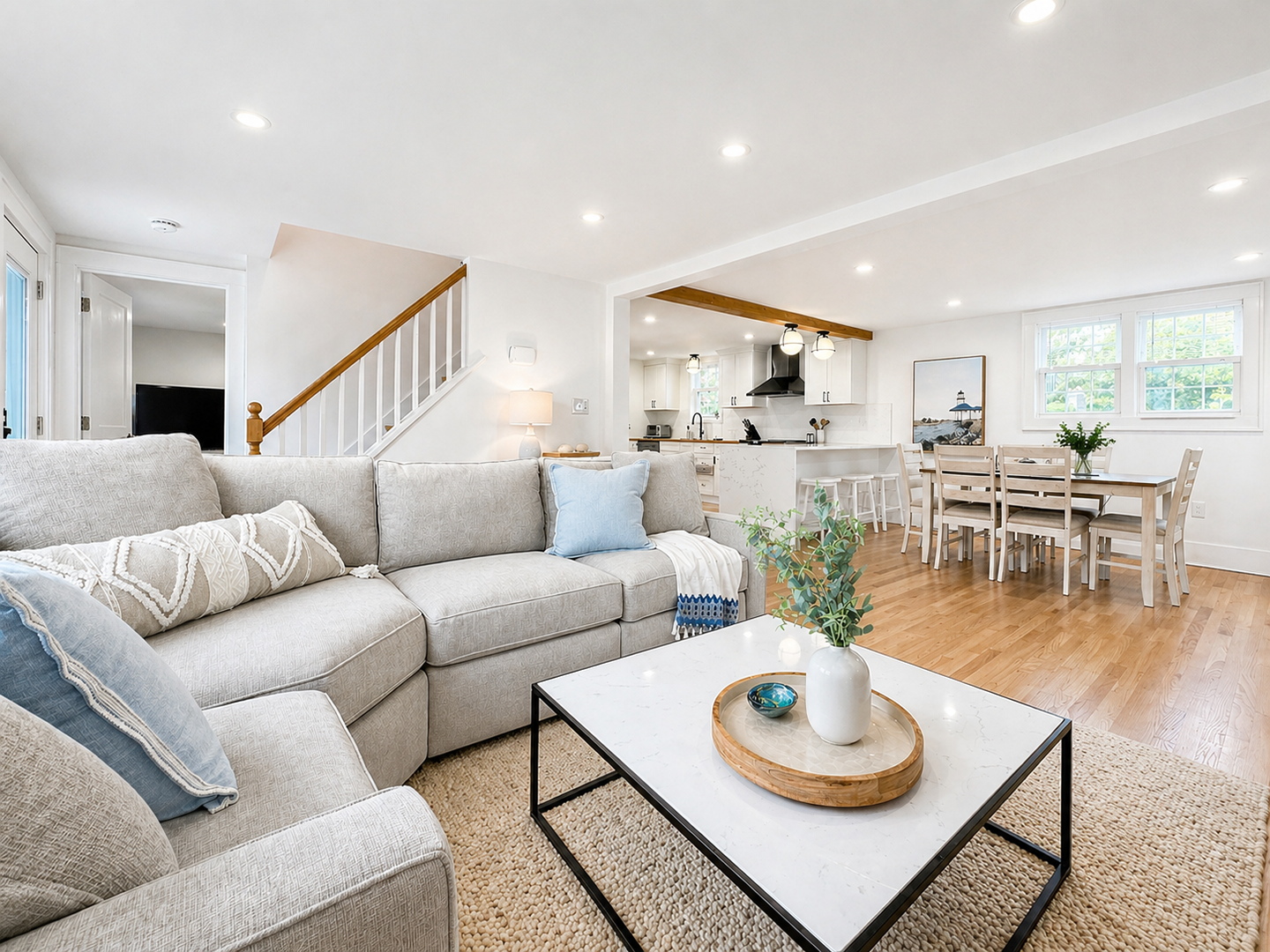 0.2 Mi to Village St Dock + Modern Styling + 3 Bed