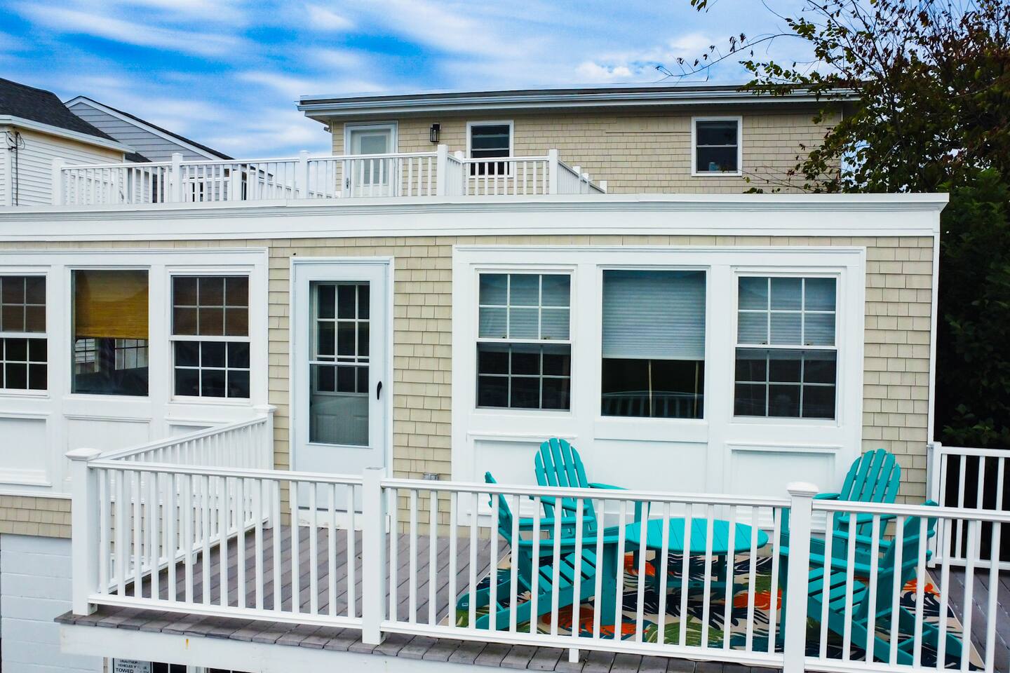 Pvt West Facing Deck|Pro Design|AC|Beach Access