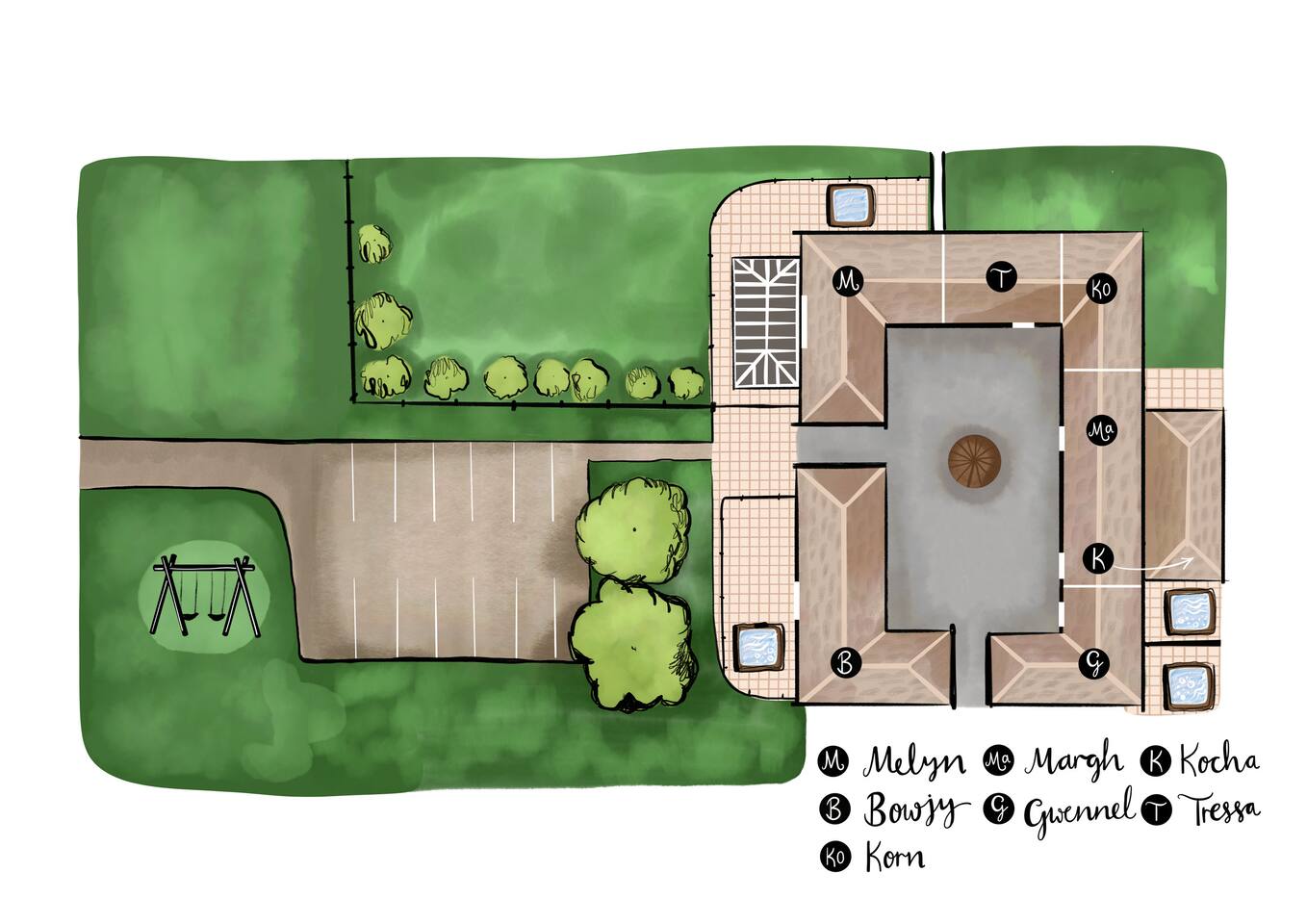 Packaged Cottages: 7, Sleeps 35