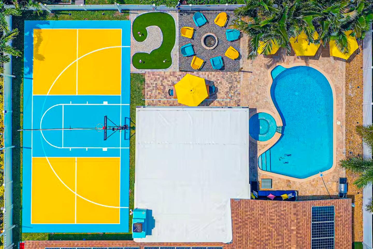 Pickleball, Basketball, Heated Pool, Mini Golf!