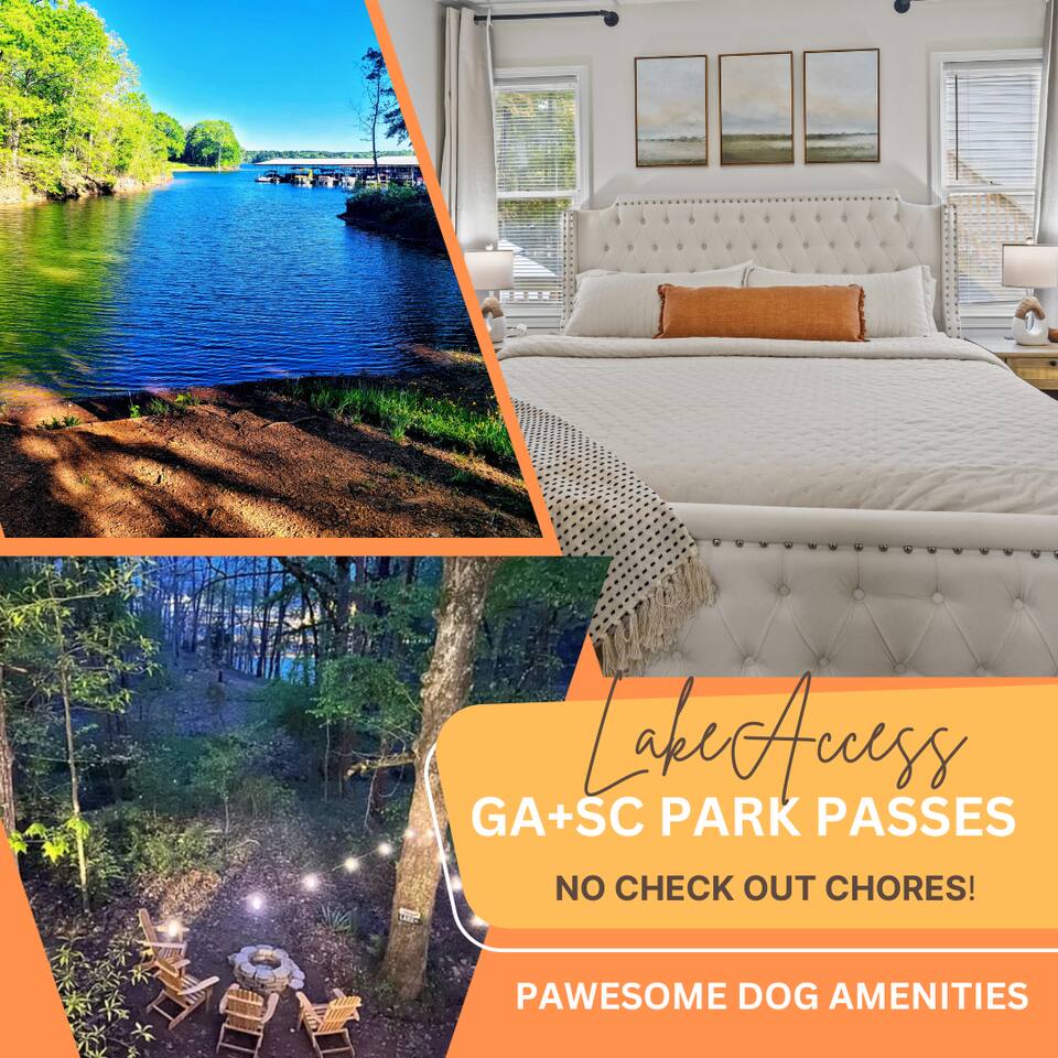 Clemson|Kayaks|SUP|PizzaOven|Blackstone|FirePit|EV