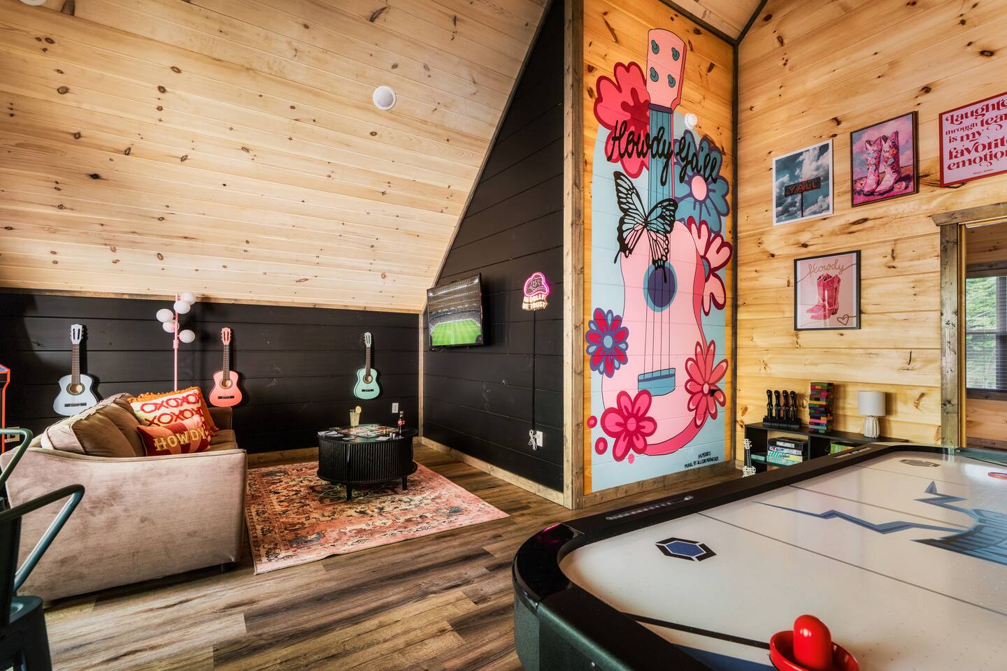 Putt Putt, Air Hockey, Hot Tub, Laser Tag, Arcade