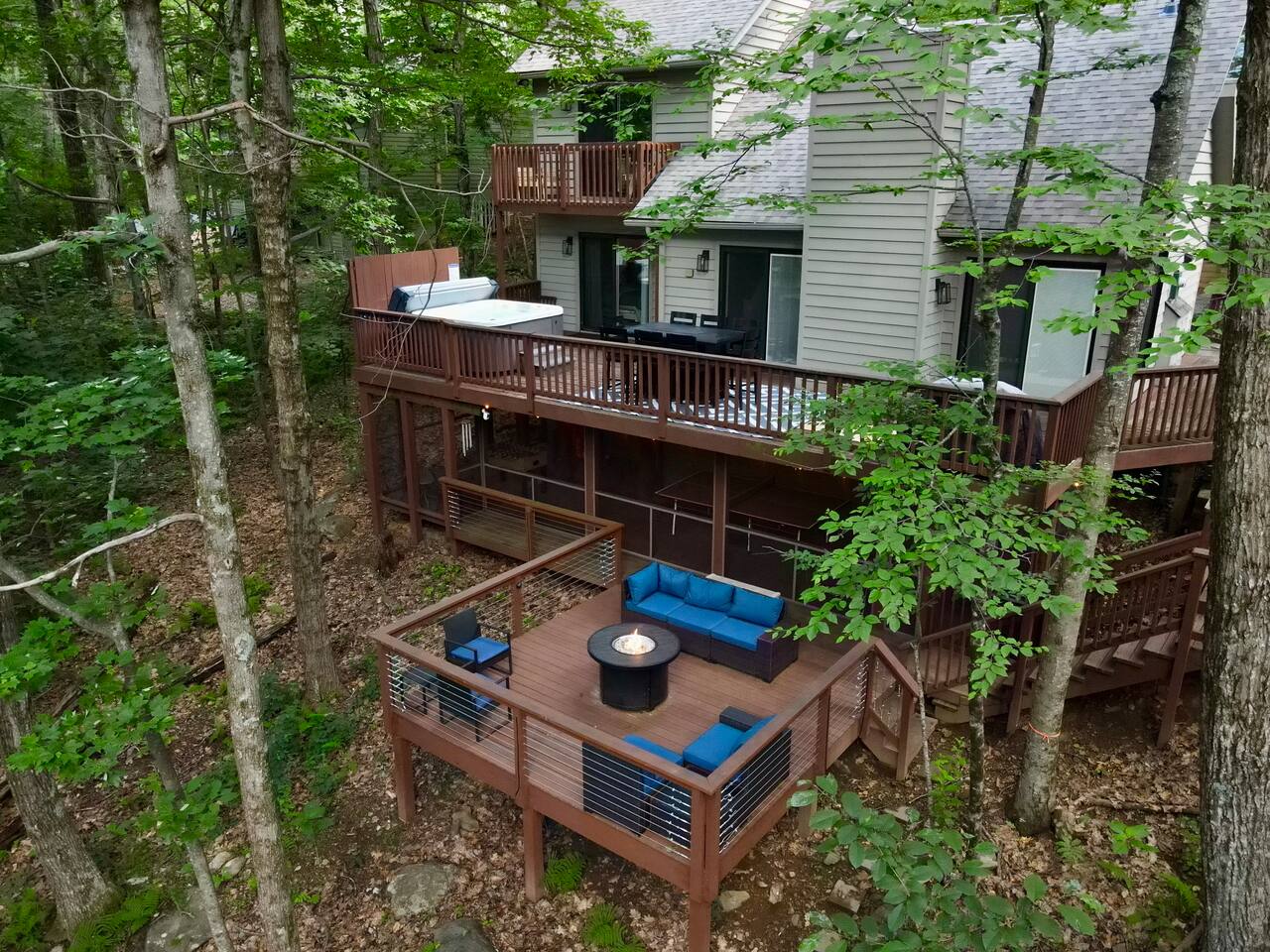 Hot Tub Under The Stars | Game Room | Hiking