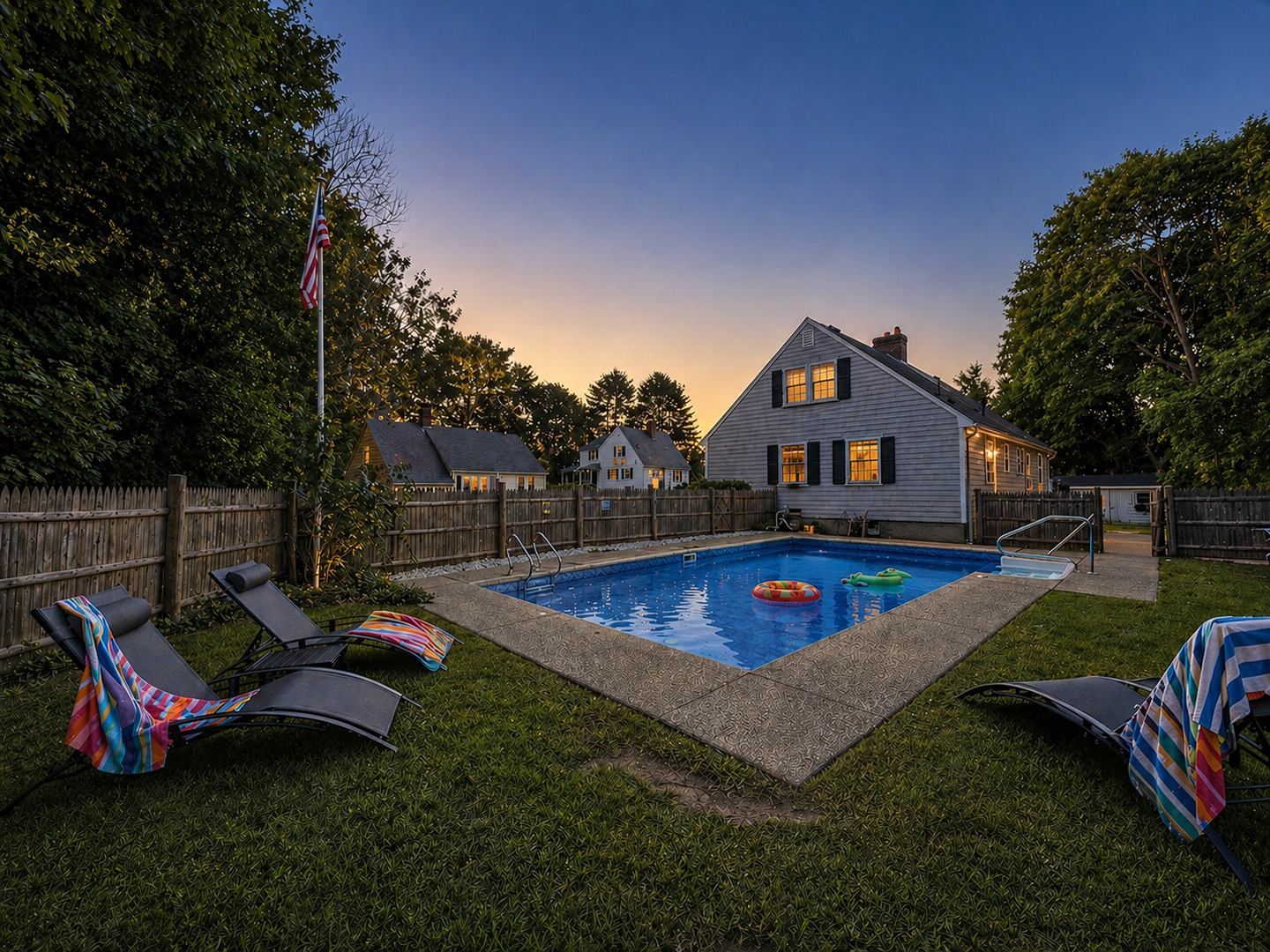 4-Bed Home w/Pool, Walking Trails, Dog-Friendly