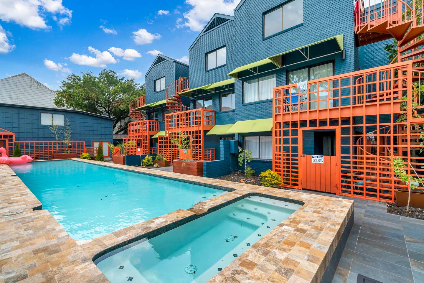 •B•Houston Resort Style Heated Pool•EV Charging