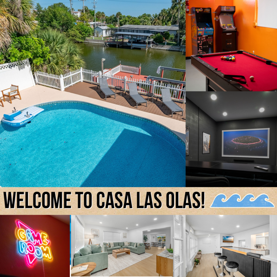 Casa Las Olas - Heated Pool, Arcade, Movie Theater
