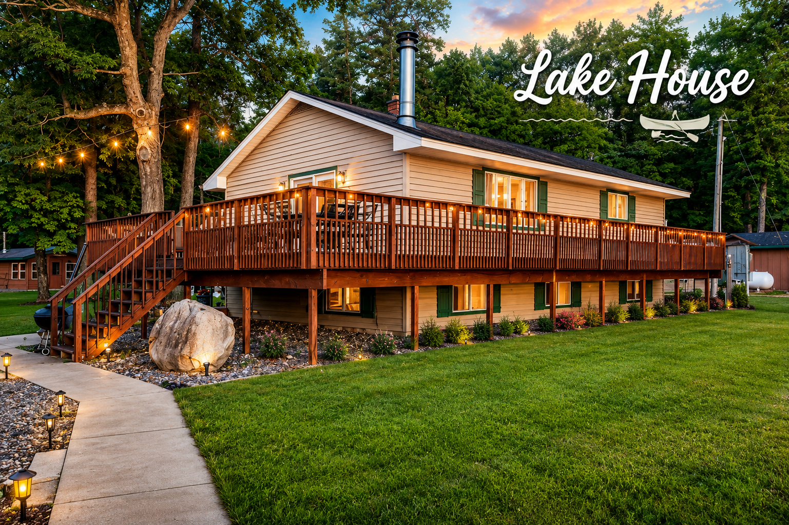 Lake House Musky Point Resort