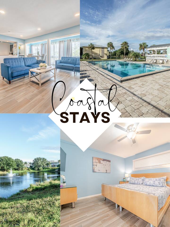 Gone Coastal 0.8 miles to beach