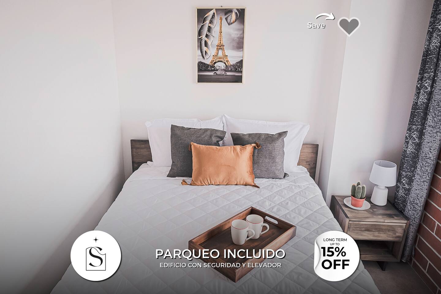 Acogedor apartamento en zona 2.