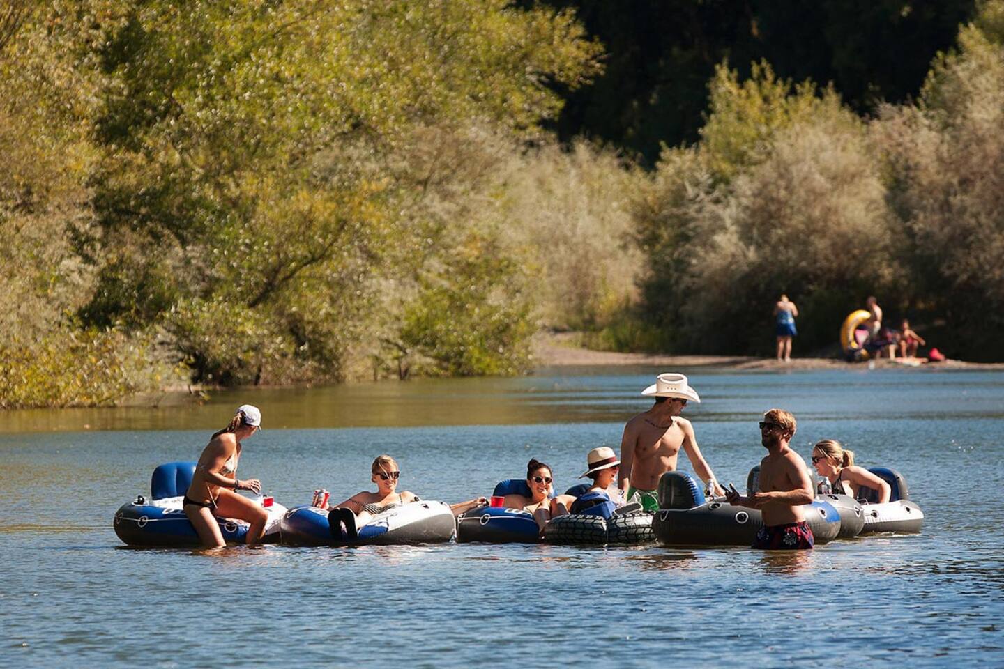 Grab your floats and just enjoy the Russian River... 