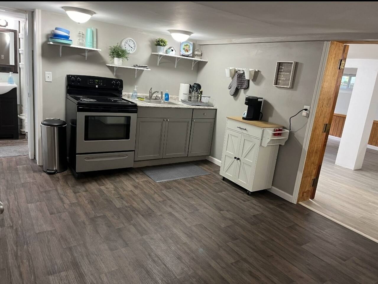 Cute,Cozy, and Spacious Basement Living Area