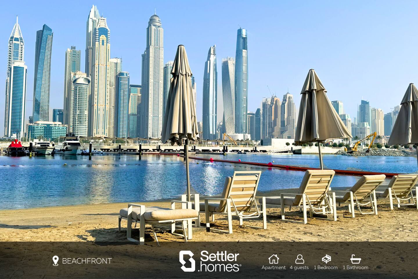SettlerHomes | Emaar Beachfront Haven | Sea View