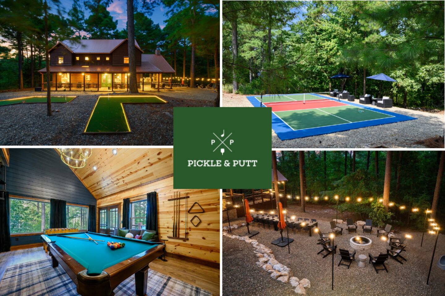 Pickle & Putt * Pickleball + Mini Golf * Sleeps 22