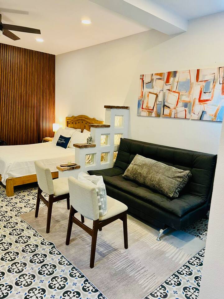 Newly renovated 2 bedroom With Patio Unit B Sleeps 4-6