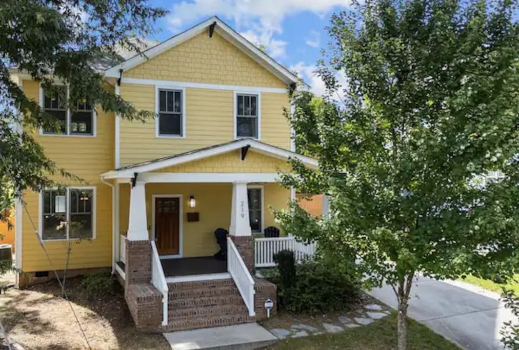 Traditional 4BR Craftsman, In DT Durham, Near Duke