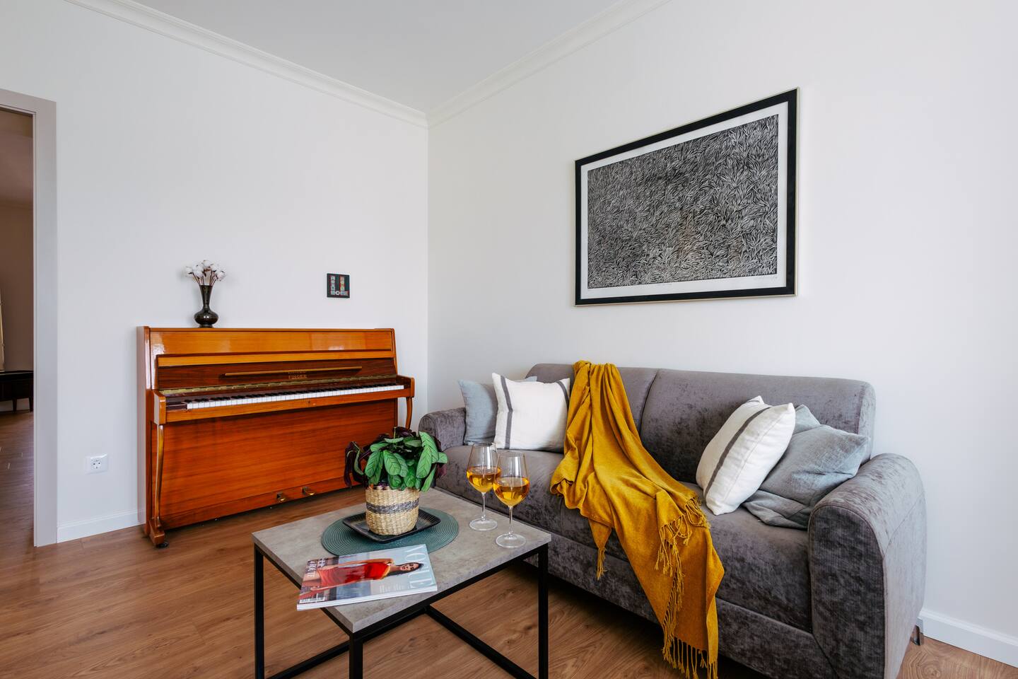 Eclectic Charm | Tastefully Furnished | Balcony