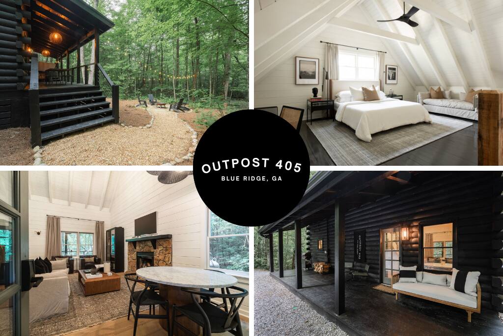 Outpost 405: Luxe Cabin, Spa, Firepit, Creek Trail