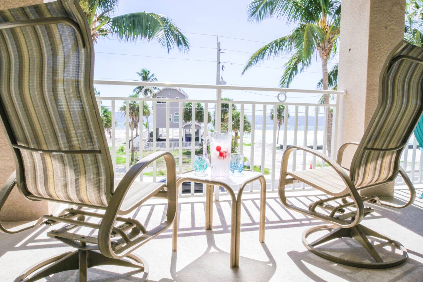 Salt Air Gulf View Pool Condo Steps from the Beach