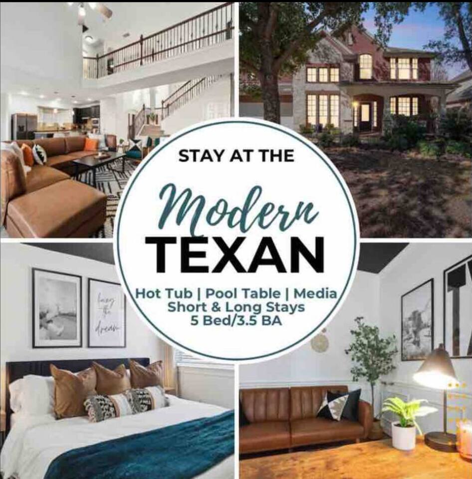 Texas Themed Modern Getaway
