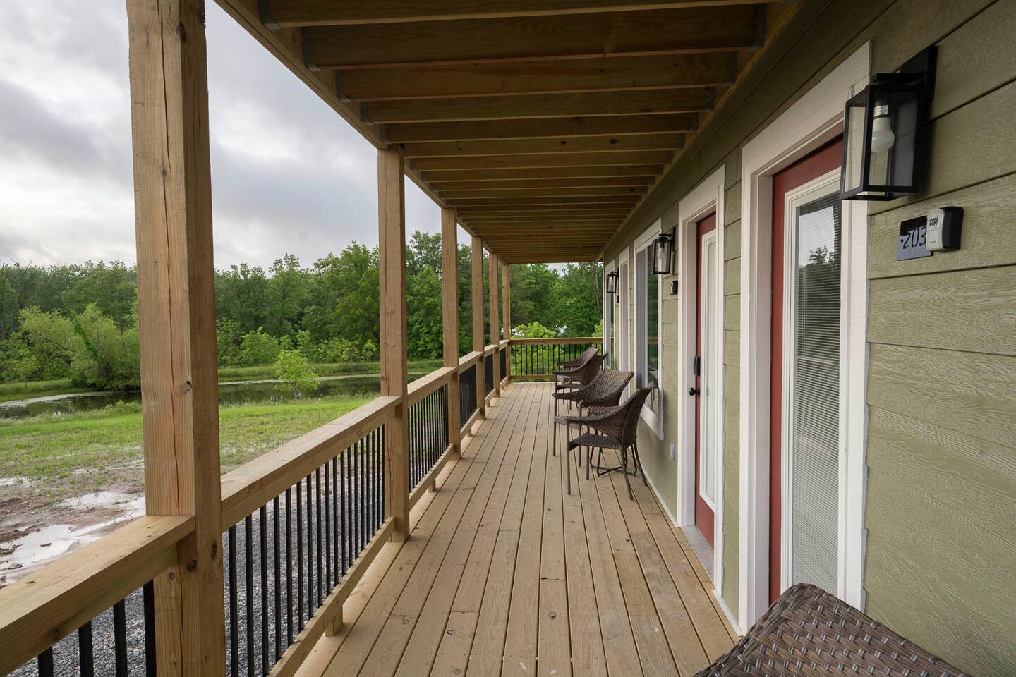 51 acres, fishing, deck views