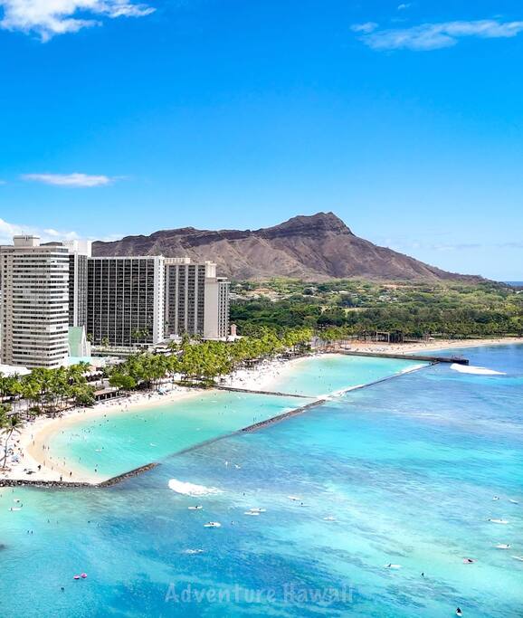 Steps to Surf • Hikes • Waikiki Beach • Nightlife