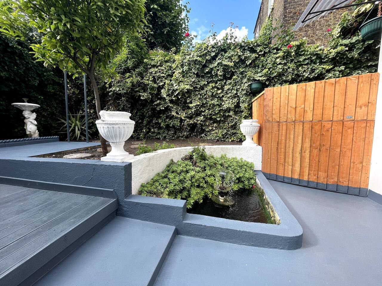 Your own private garden awaits in Outdoor seating Ealing garden (Notting Hills, Acton & Ealing)! A perfect spot to unwind, enjoy the fresh air, and escape the city's hustle.