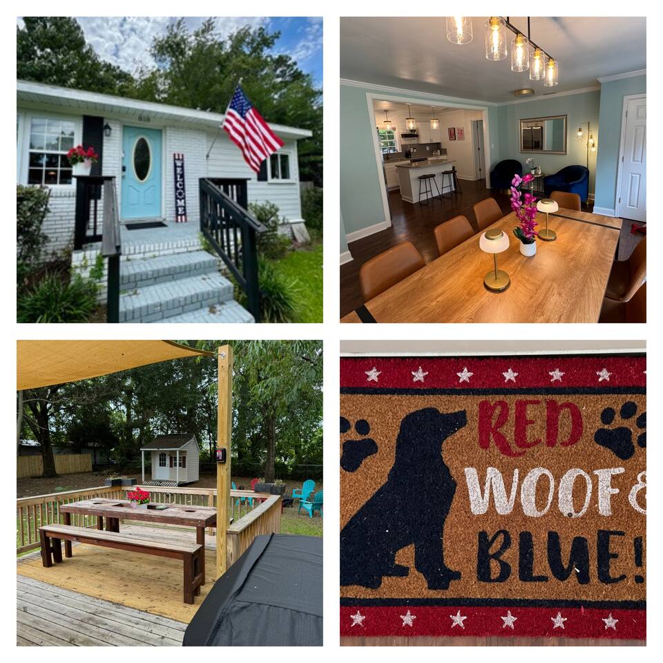 3Mi Parris Island | Pet-Friendly | FirePit | WiFi