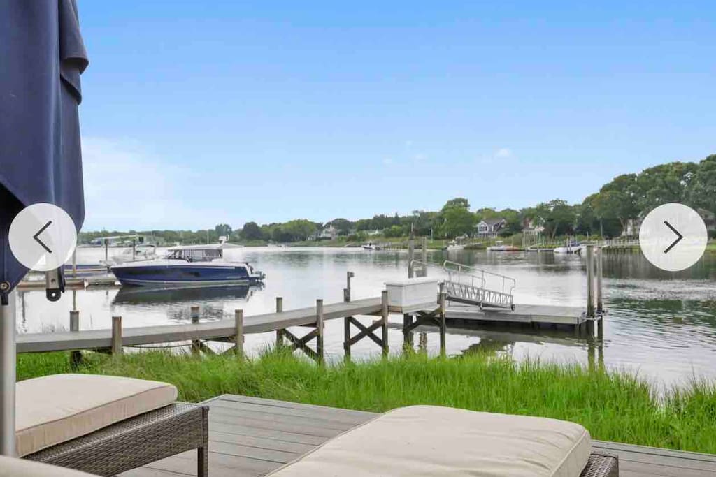 Waterfront tranquility near Sag Harbor Village